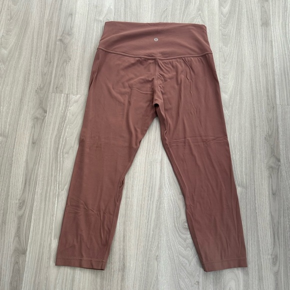 Lululemon Align Crop Leggings 21” – Spanish Rose | Sz 10 - Picture 7 of 9